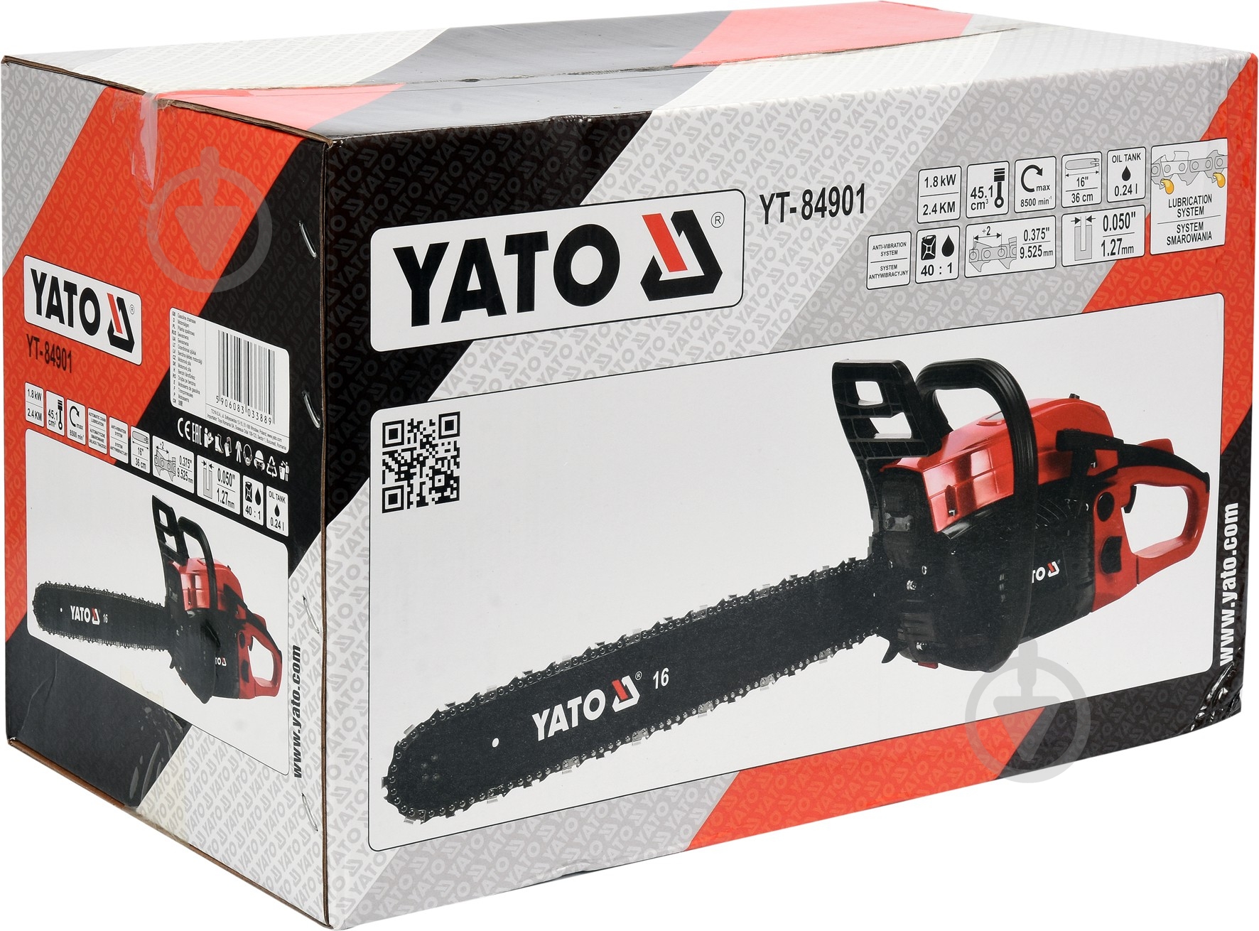 Бензопила YATO YT-84901 - фото 5 Бензопила YATO YT-84901 - фото 5