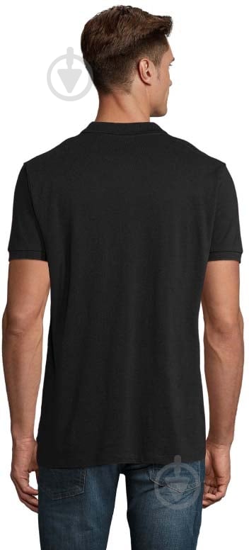 Поло Sol's Planet Men 03566312 р.L черный - фото 3