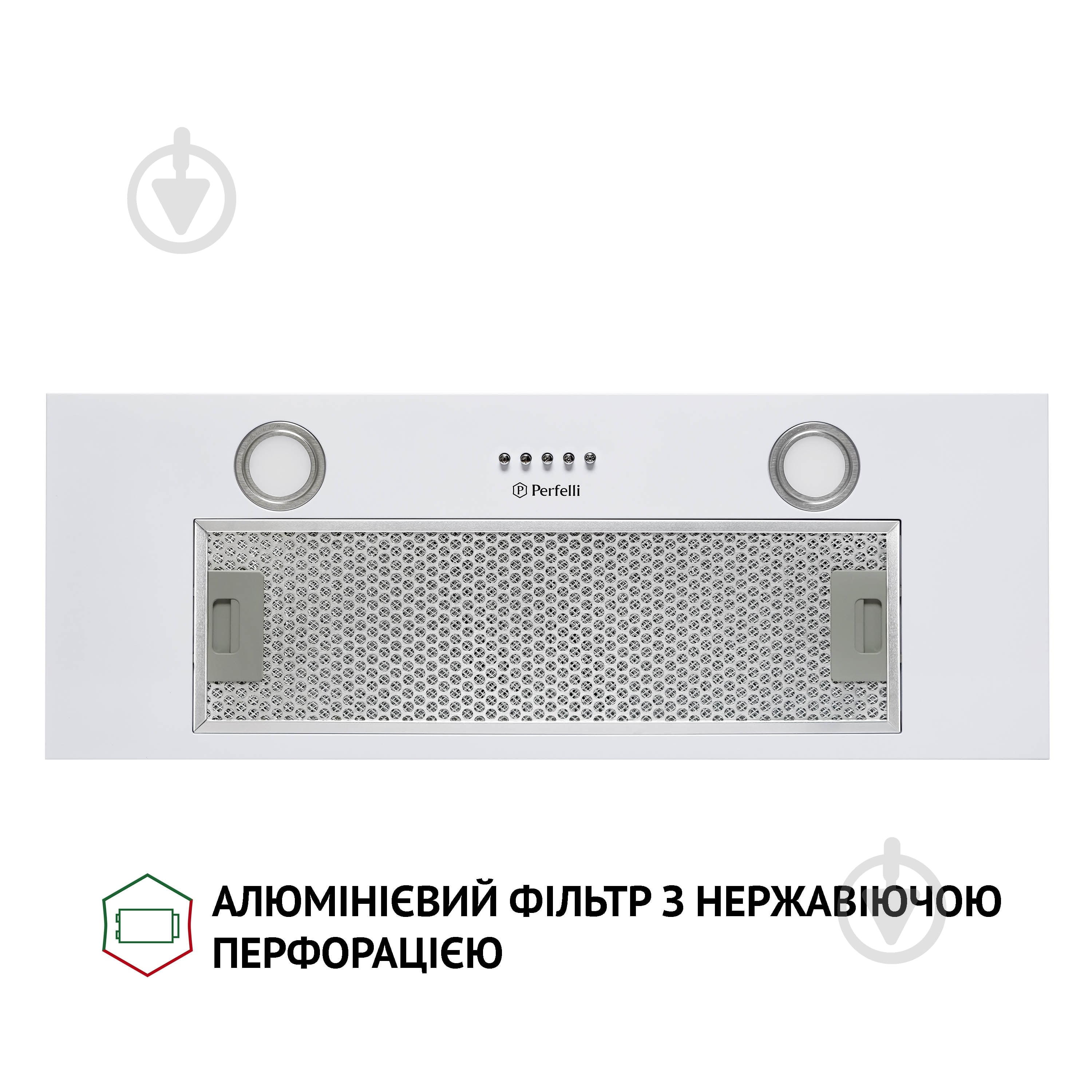 Вытяжка Perfelli BI 7652 WH 1000 LED - фото 2