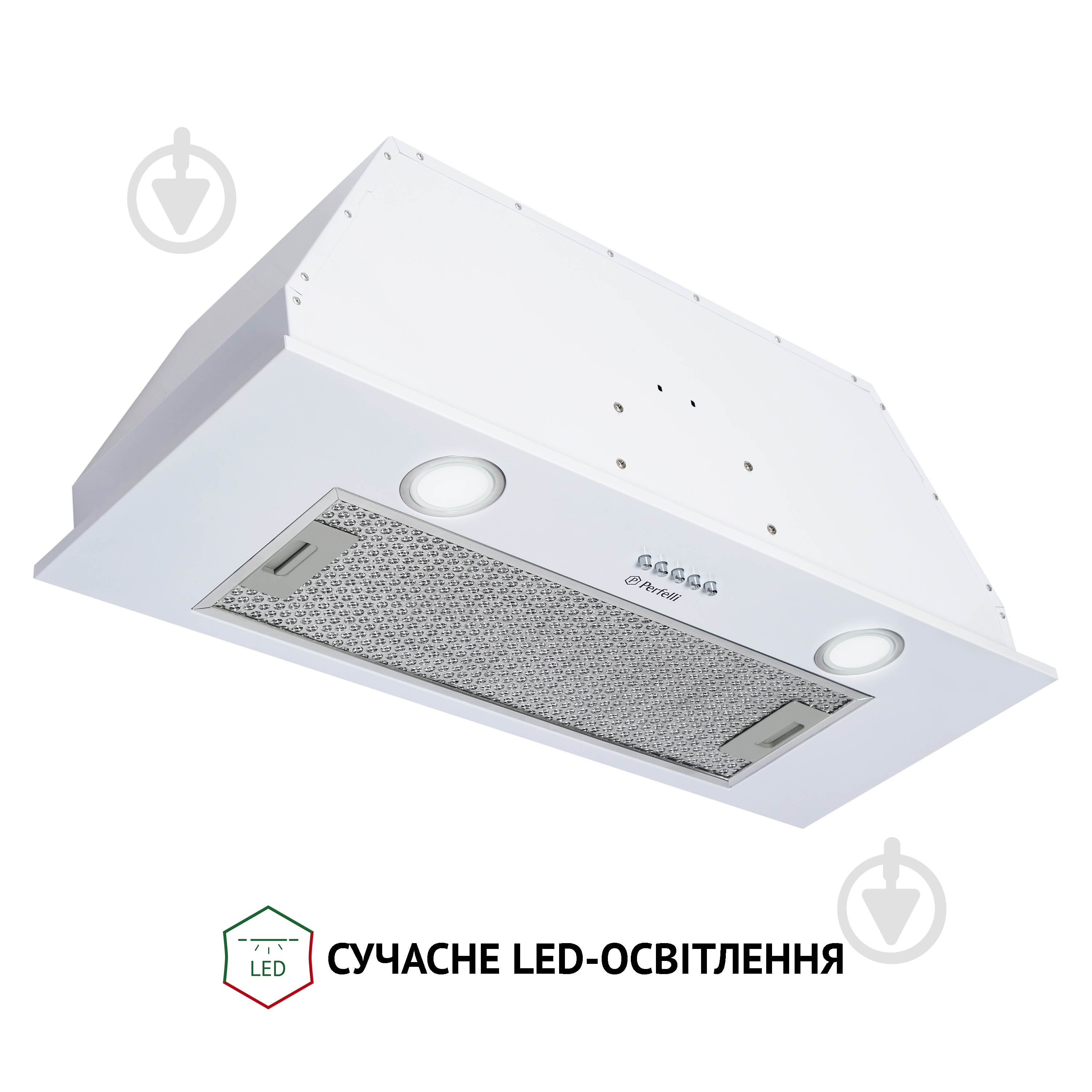 Вытяжка Perfelli BI 7652 WH 1000 LED - фото 4