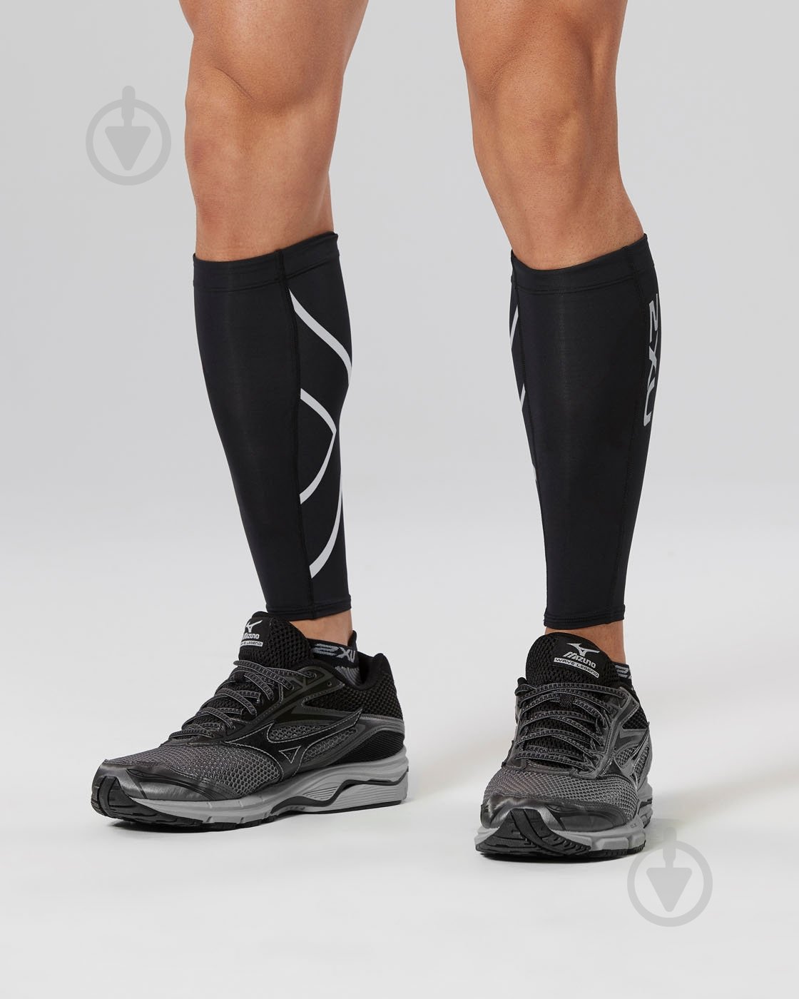 Гетри 2XU Compression Calf Guards UA1987b_BLK/BLK р.M чорний - фото 1