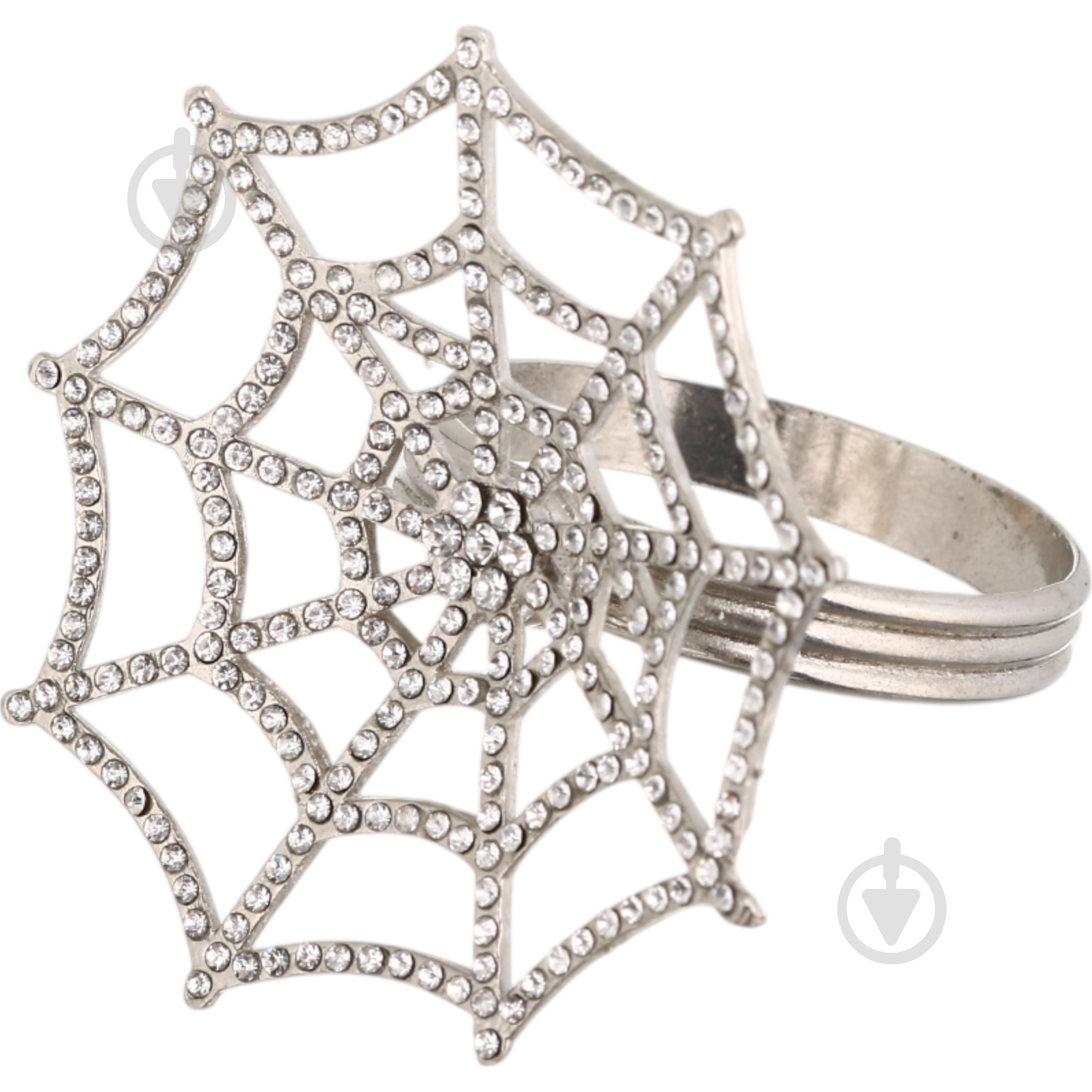 Набір кілець для серветок Inari Web 4 шт. цинк/нікель - фото 2 Набір кілець для серветок Inari Web 4 шт. цинк/нікель - фото 2