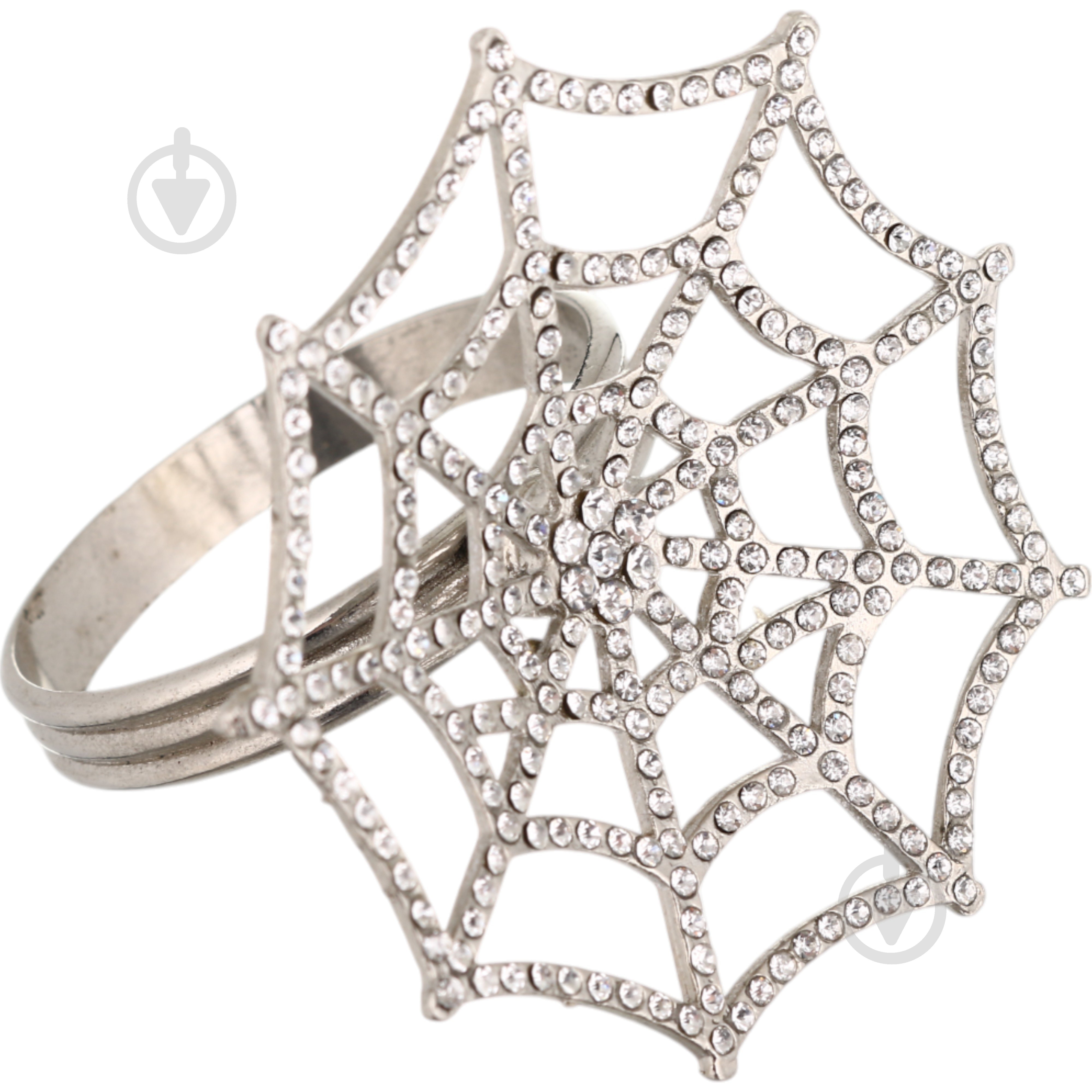 Набір кілець для серветок Inari Web 4 шт. цинк/нікель - фото 3 Набір кілець для серветок Inari Web 4 шт. цинк/нікель - фото 3