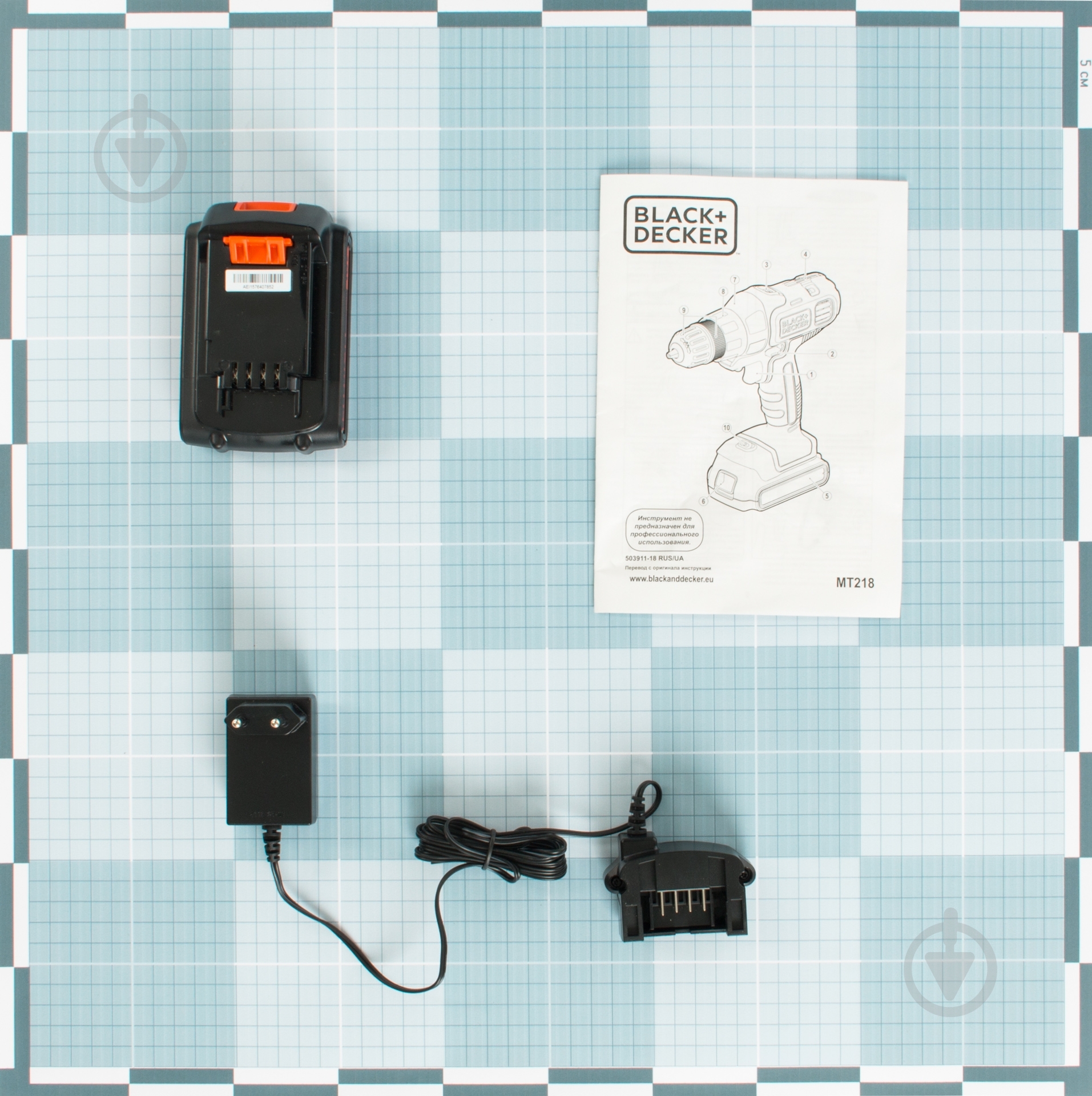 Шуруповерт акумуляторний Black+Decker Multievo™ MT218KB - фото 2