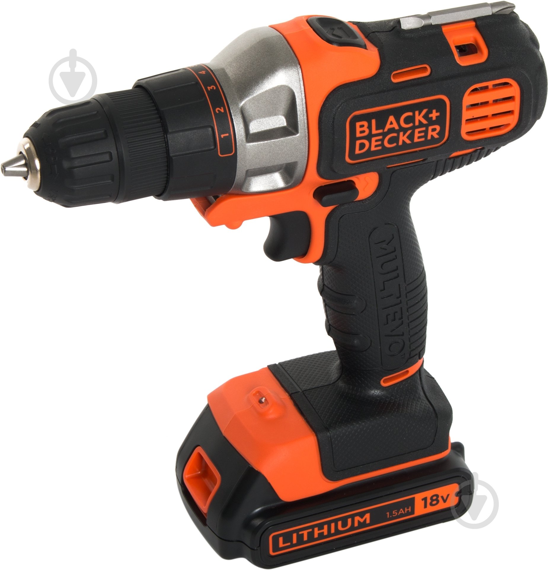 Шуруповерт акумуляторний Black+Decker Multievo™ MT218KB - фото 1