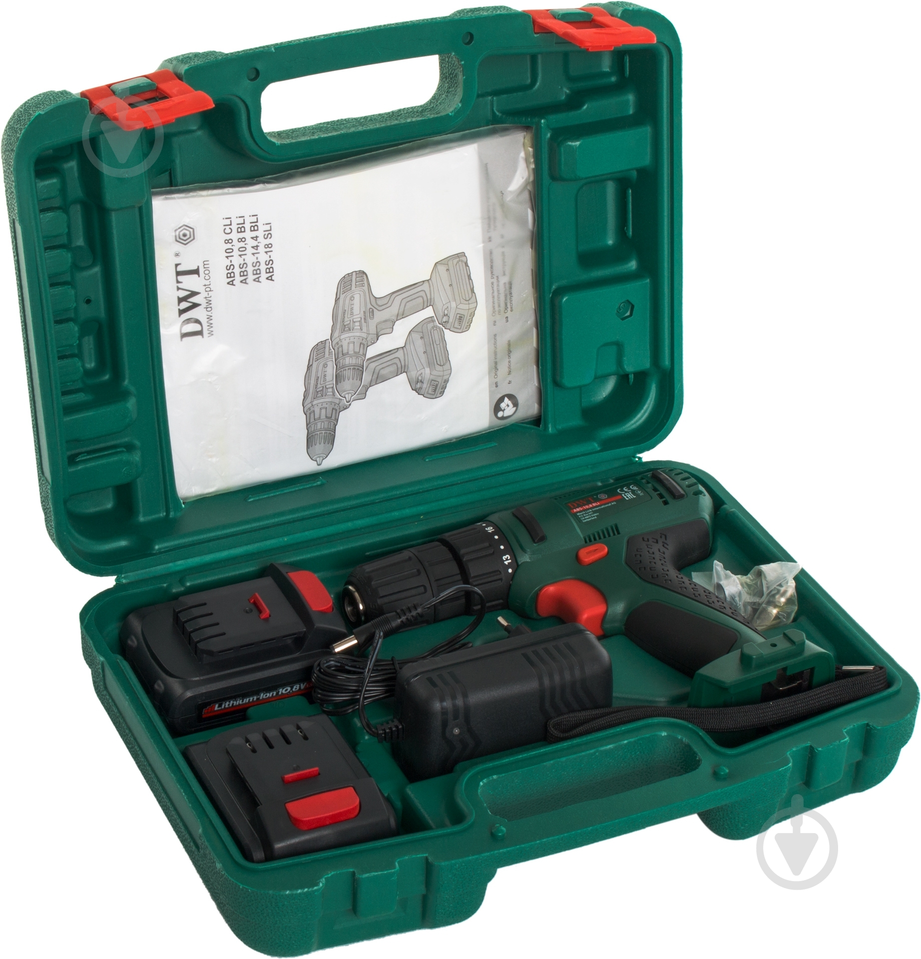 Шуруповерт аккумуляторный DWT ABS-10.8 ВLi-2 BMC - фото 2 Шуруповерт аккумуляторный DWT ABS-10.8 ВLi-2 BMC - фото 2