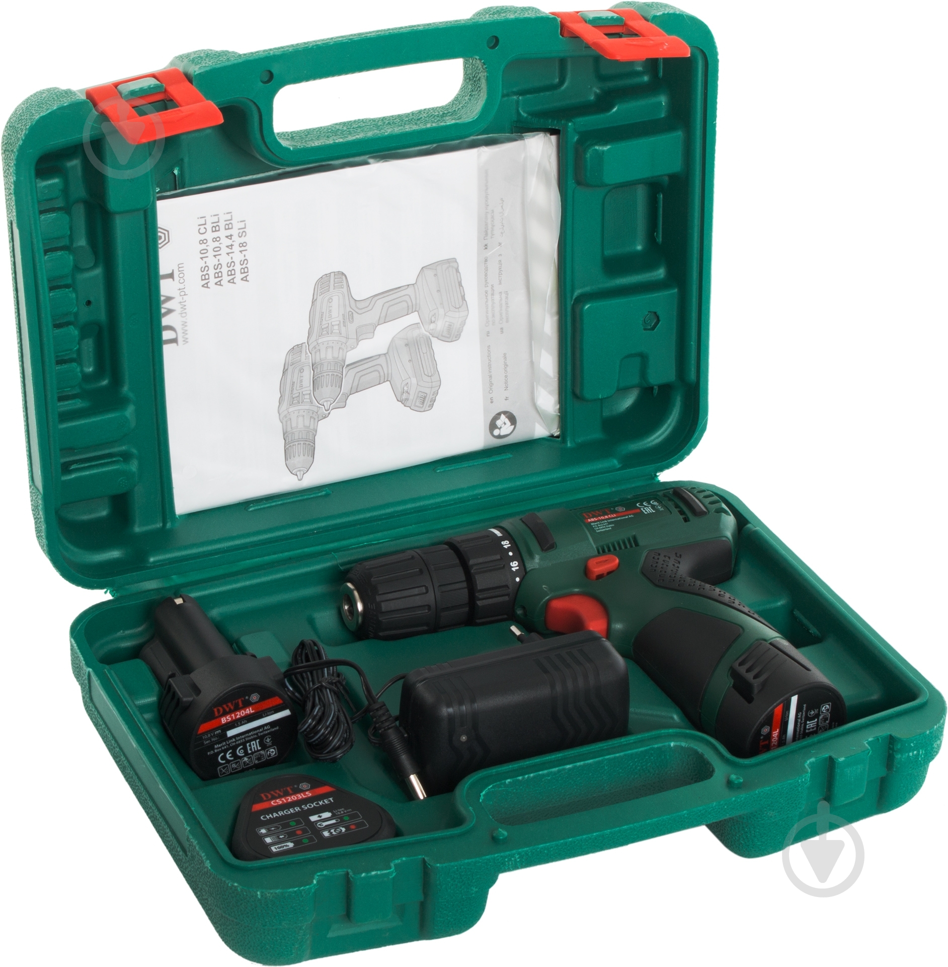 Шуруповерт аккумуляторный DWT ABS-10.8 CLi-2 BMC - фото 3 Шуруповерт аккумуляторный DWT ABS-10.8 CLi-2 BMC - фото 3