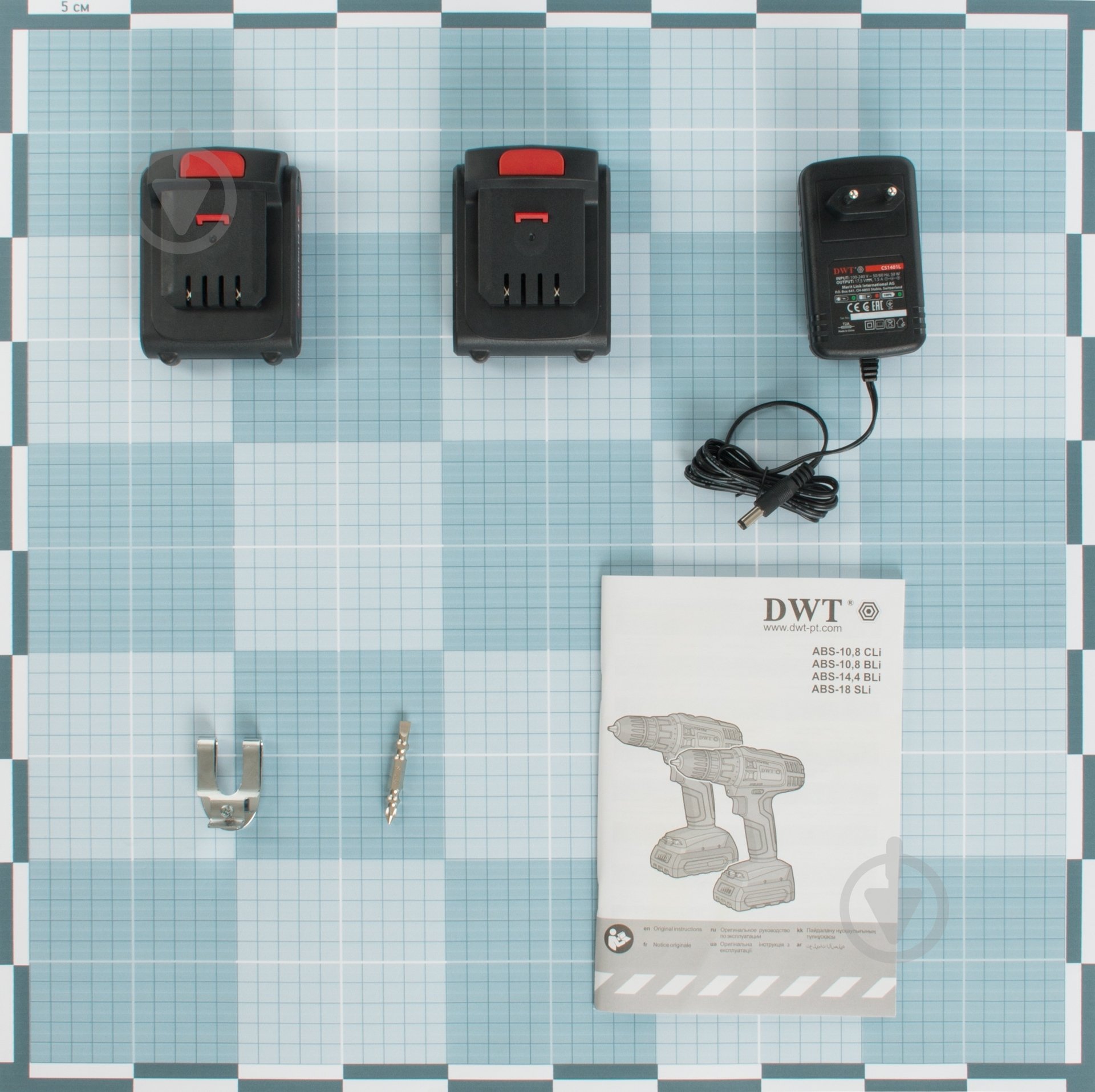 Шуруповерт аккумуляторный DWT ABS-14.4 ВLi-2 BMC - фото 2 Шуруповерт аккумуляторный DWT ABS-14.4 ВLi-2 BMC - фото 2