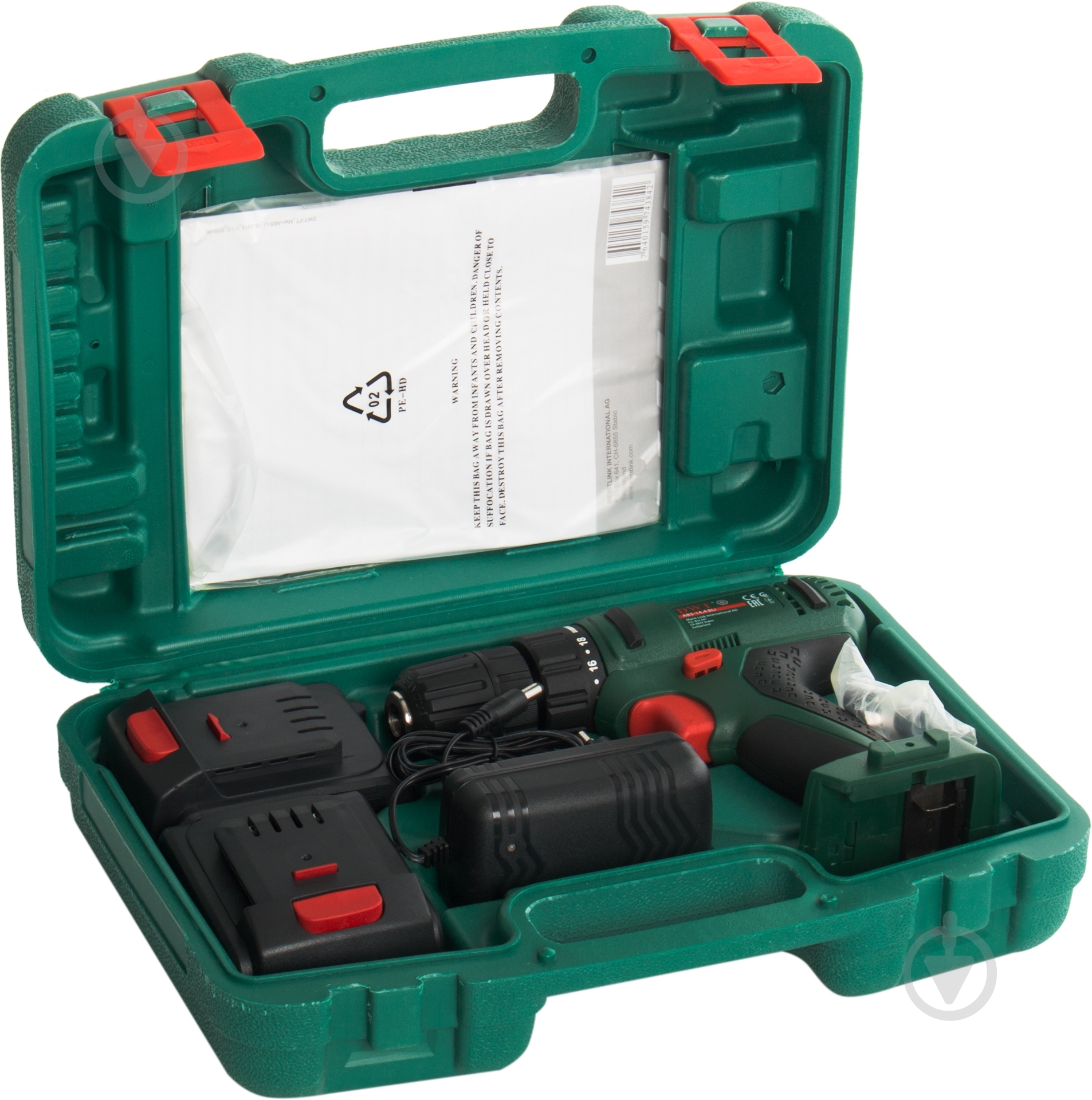 Шуруповерт аккумуляторный DWT ABS-14.4 ВLi-2 BMC - фото 3 Шуруповерт аккумуляторный DWT ABS-14.4 ВLi-2 BMC - фото 3