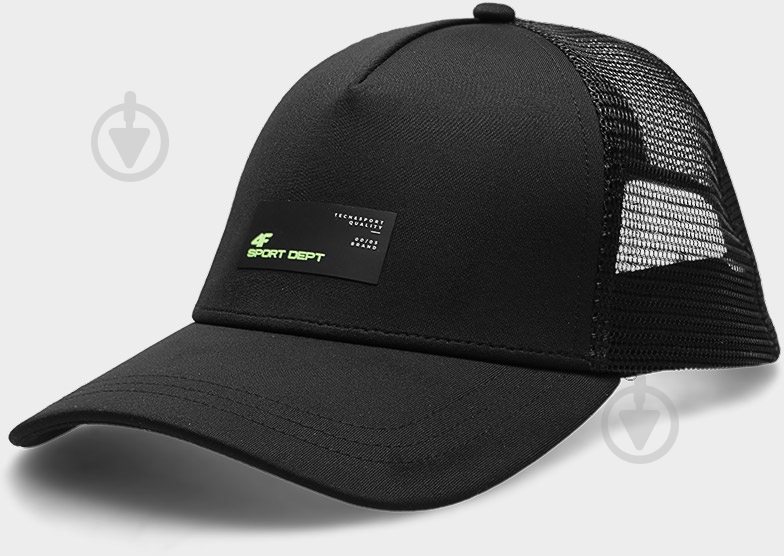 Кепка 4F BASEBALL CAP M123 4FSS23ACABM123-20S L черный - фото 1 Кепка 4F BASEBALL CAP M123 4FSS23ACABM123-20S L черный - фото 1