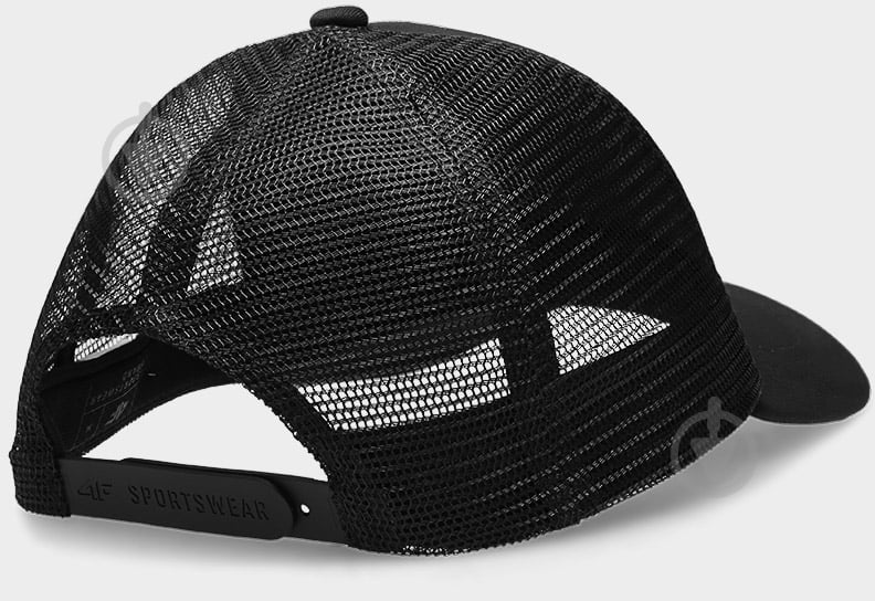 Кепка 4F BASEBALL CAP M123 4FSS23ACABM123-20S L черный - фото 2 Кепка 4F BASEBALL CAP M123 4FSS23ACABM123-20S L черный - фото 2