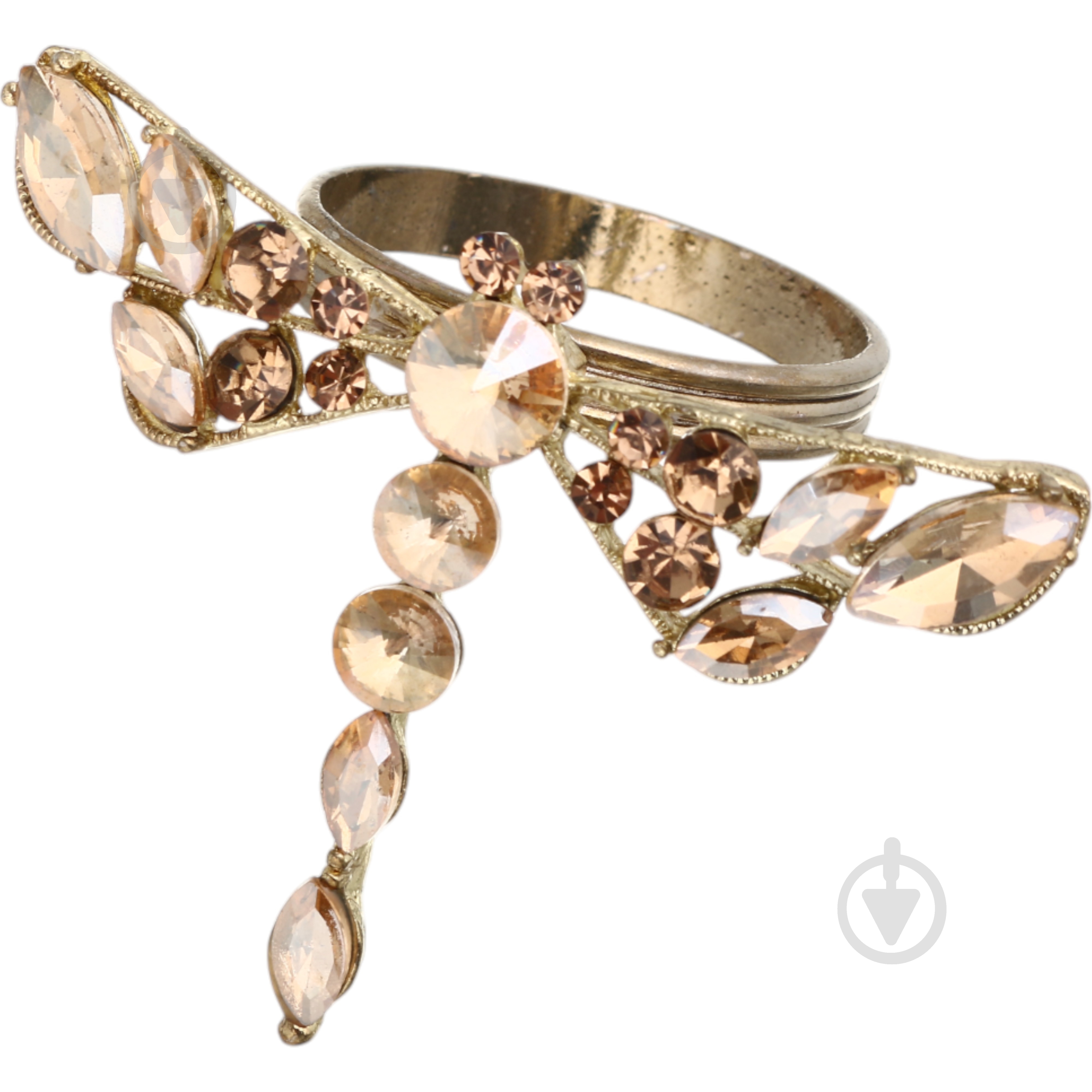 Набор колец для салфеток Inari Dragonfly 4 шт. цинк/никель - фото 2 Набор колец для салфеток Inari Dragonfly 4 шт. цинк/никель - фото 2