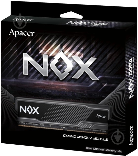 Оперативная память Apacer DDR4 SDRAM 32 GB (2x16GB) 3600 MHz (AH4U32G36C25YMBAA-2) NOX - фото 7