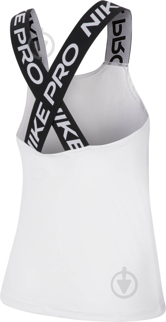 Майка Nike W NP DRY ELASTIKA TANK ESS CJ4089-100 L белый - фото 2