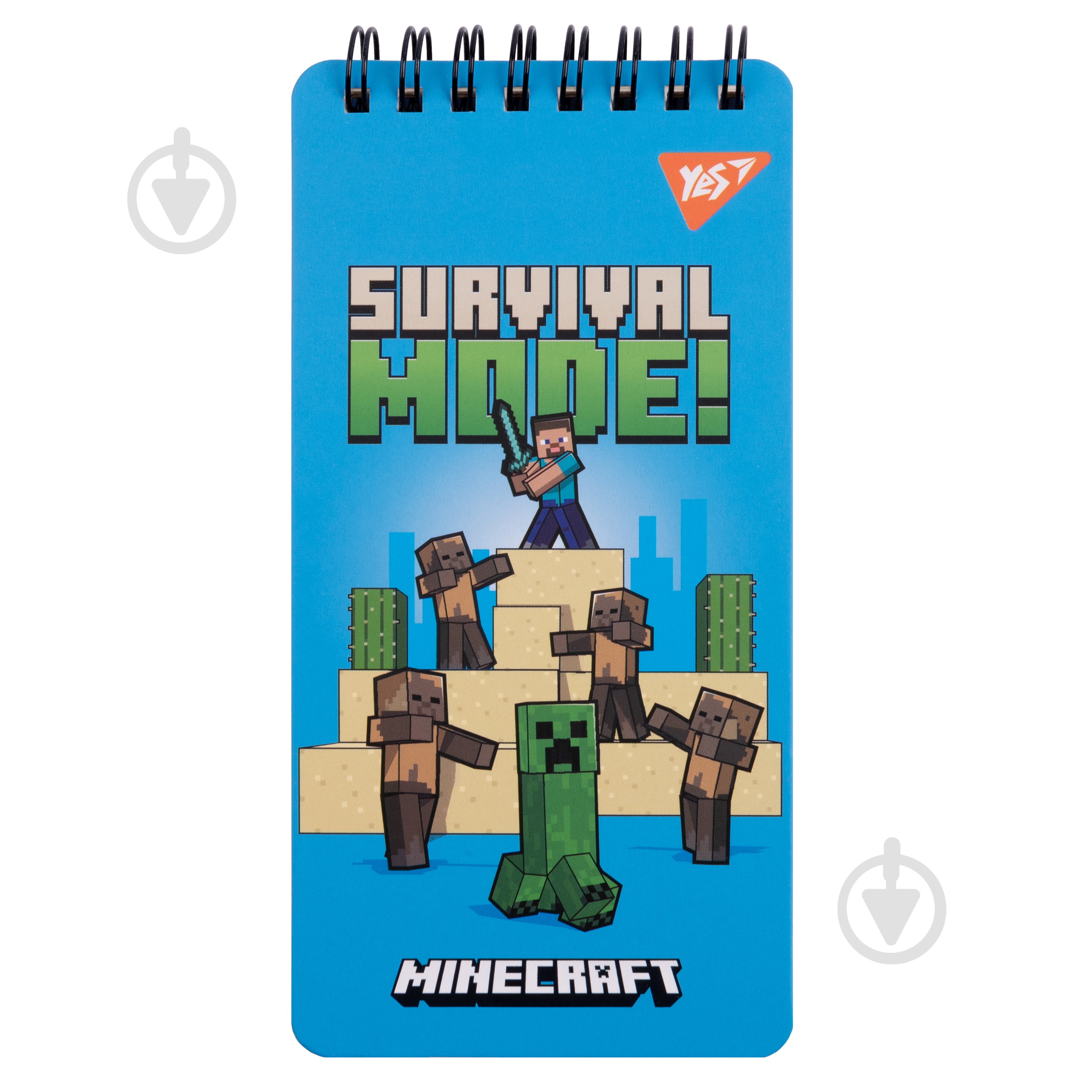 Блокнот 80х160 мм 60 лист. Minecraft YES - фото 1