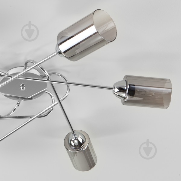 Люстра потолочная Strotskis Motive 30167/6 6x40 Вт E27 хром - фото 4