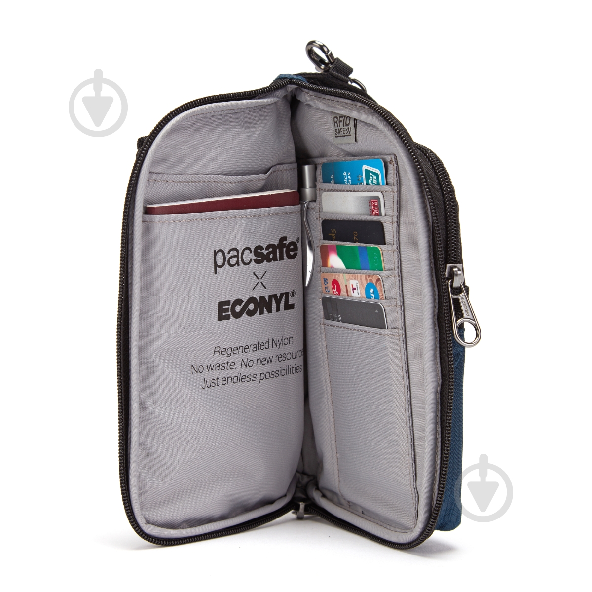 Сумка Pacsafe Daysafe ECONYL tech crossbody blue (40125641) - фото 3