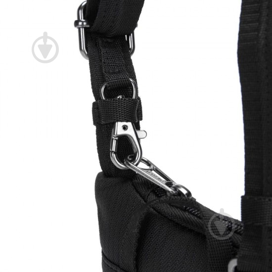 Сумка Pacsafe Daysafe ECONYL tech crossbody black (40125138) - фото 6 Сумка Pacsafe Daysafe ECONYL tech crossbody black (40125138) - фото 6