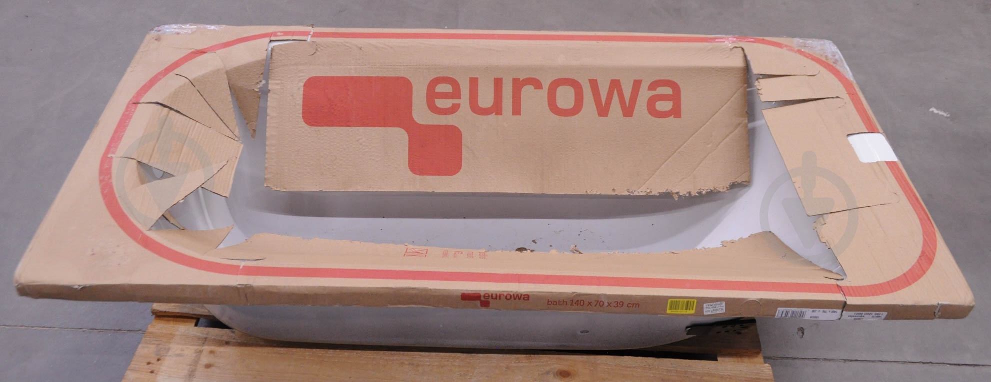 УЦЕНКА! Ванна стальная Kaldewei EUROWA FORM PLUS 140Х70 СМ (УЦ №101) - фото 5 УЦЕНКА! Ванна стальная Kaldewei EUROWA FORM PLUS 140Х70 СМ (УЦ №101) - фото 5