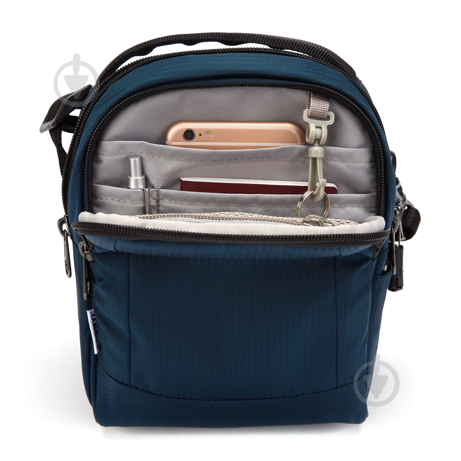 Сумка Pacsafe Metrosafe LS100 blue (40115641) - фото 6 Сумка Pacsafe Metrosafe LS100 blue (40115641) - фото 6