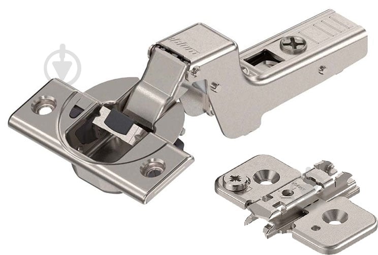 Петля внутренняя Blum 110° CLIP top BLUMOTION с монтажной планкой з доводчиком 71B3750 + 173H7100 - фото 1