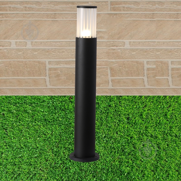 Стовпчик Strotskis 1511 Techno E27 60 Вт IP54 чорний - фото 2