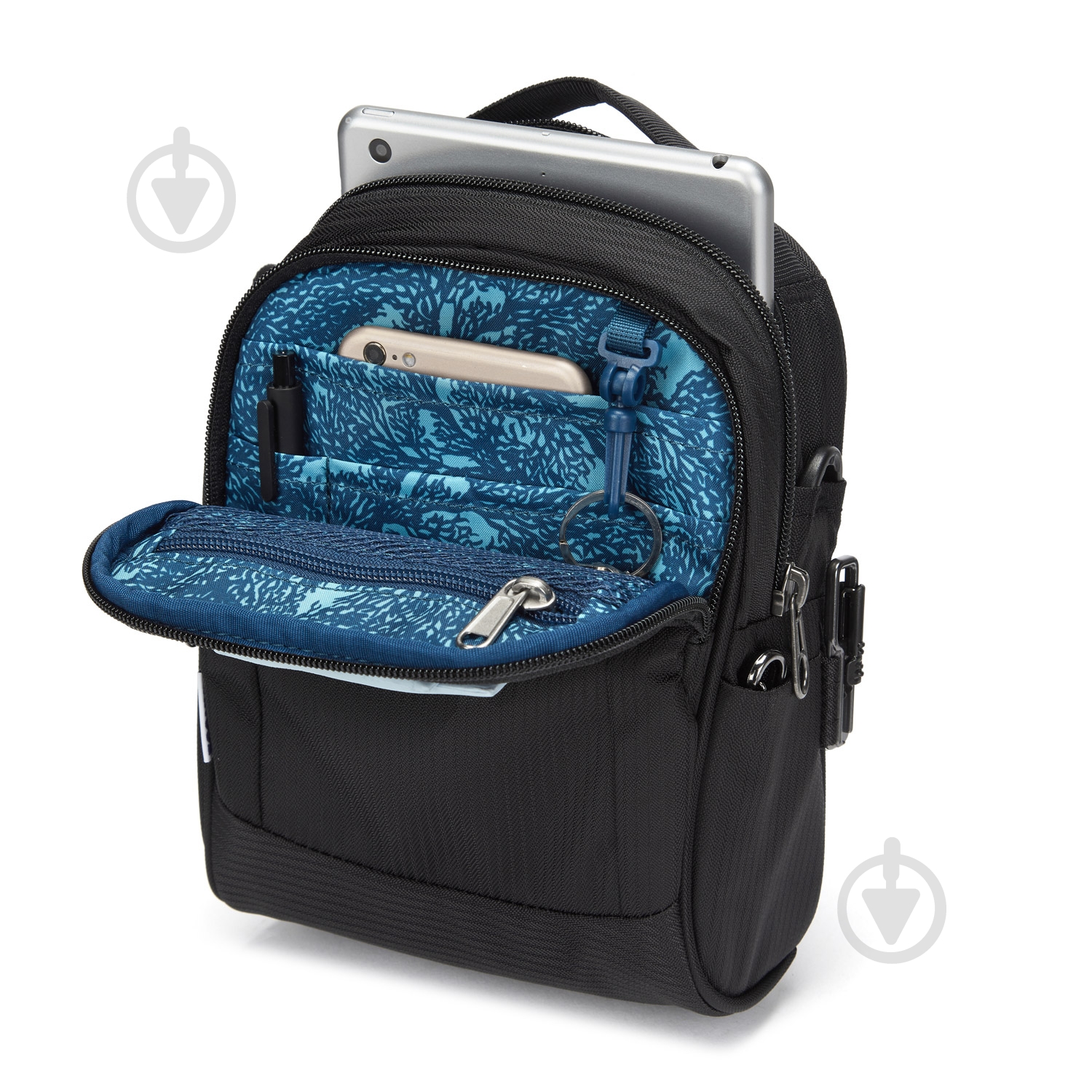 Сумка Pacsafe Metrosafe LS100 black (40115138) - фото 7 Сумка Pacsafe Metrosafe LS100 black (40115138) - фото 7