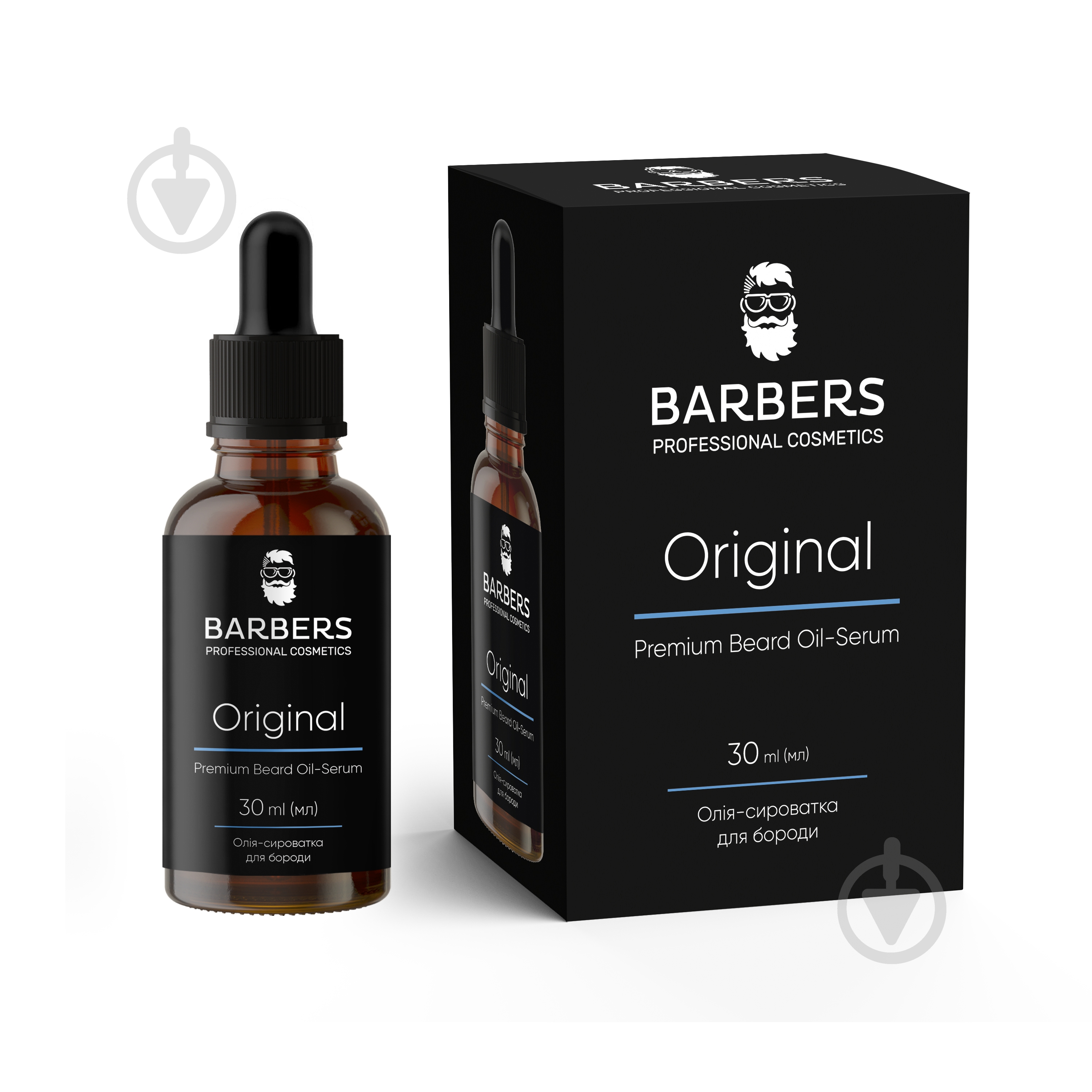 Олія-сироватка Barbers Original для бороди 30 - фото 1