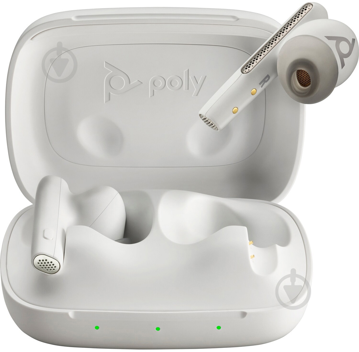Bluetooth-гарнитура Poly TWS Voyager Free 60 white (7Y8L4AA) - фото 4
