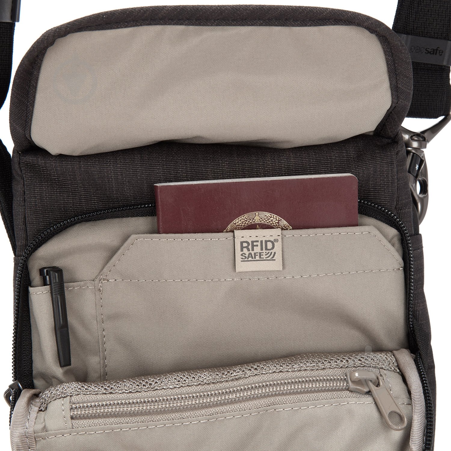 Сумка Pacsafe Metrosafe X Compact grey (30610136) - фото 9