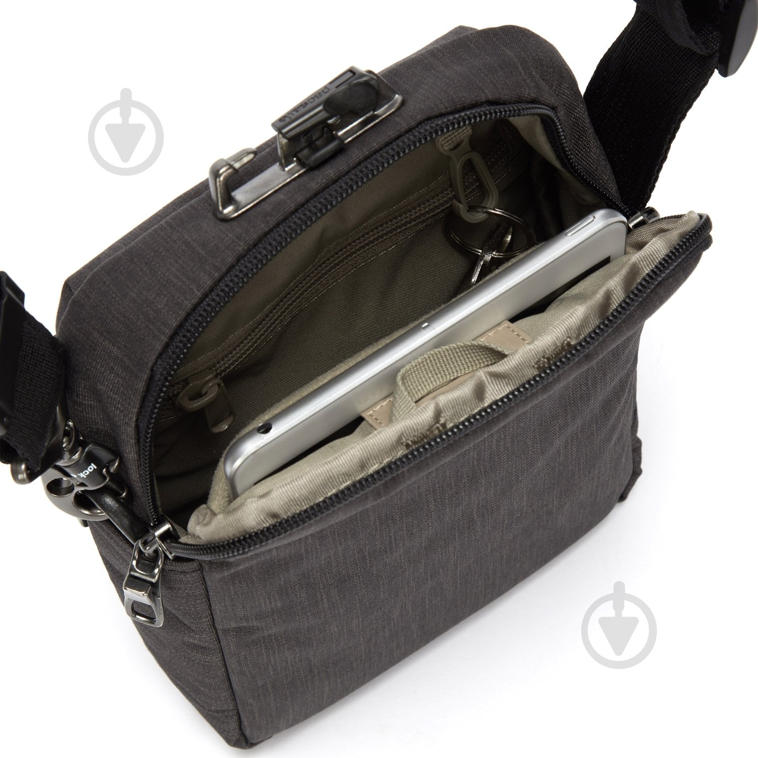 Сумка Pacsafe Metrosafe X Compact grey (30610136) - фото 5