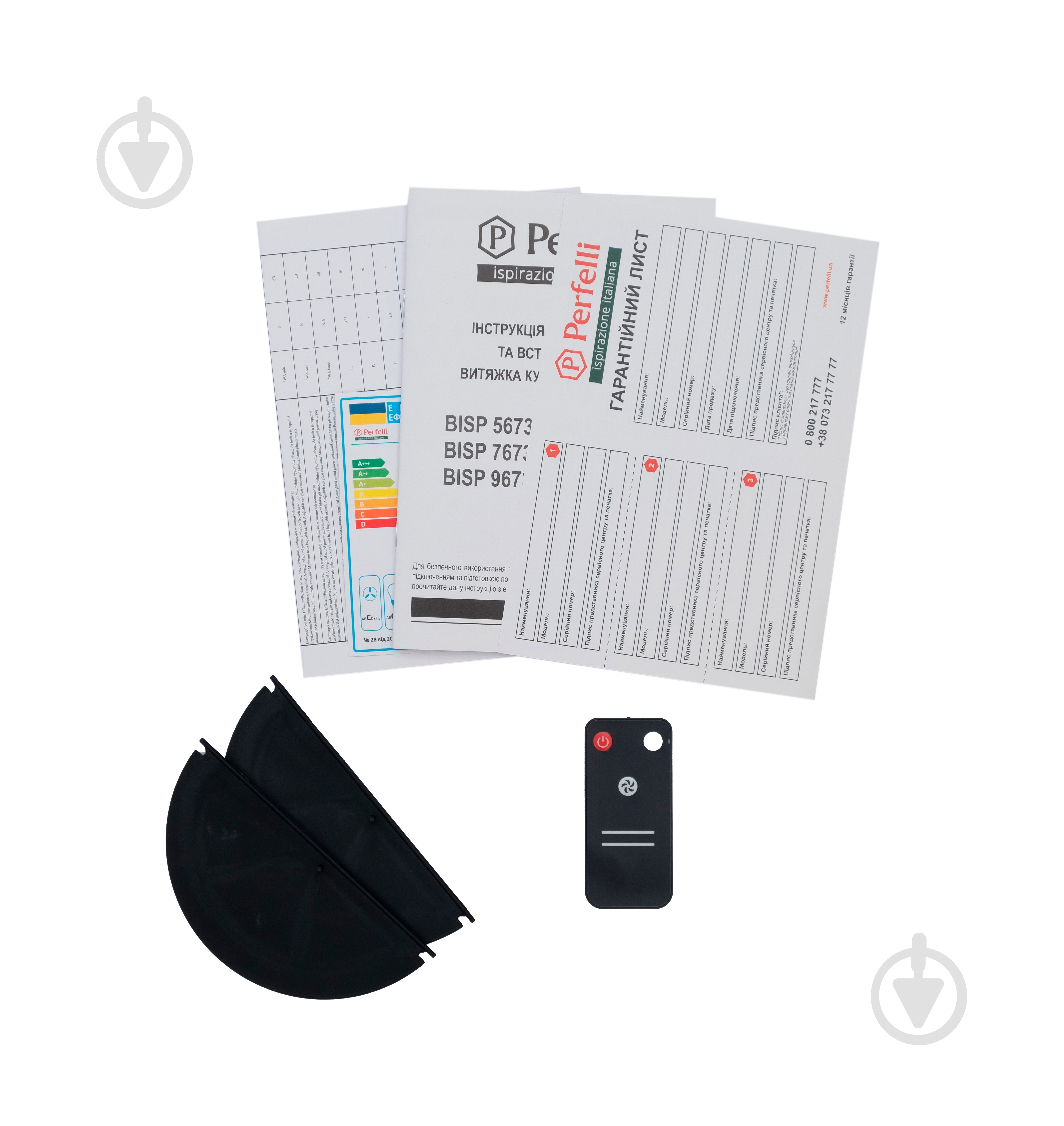 Вытяжка Perfelli BISP 7673 WH 1000 LED STRIP - фото 10