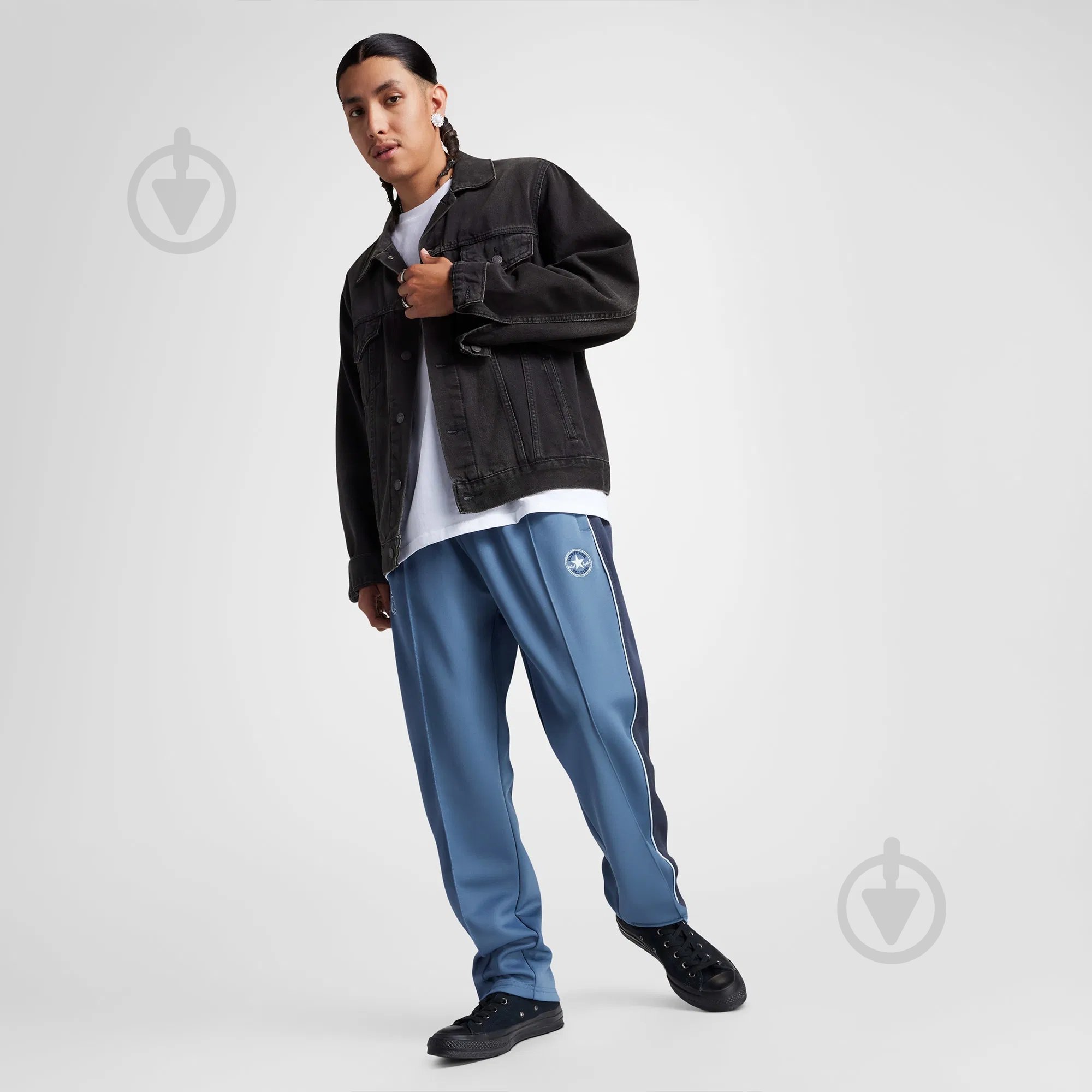 Брюки Converse RETRO CHUCK TRACK PANT 10027328-480 р. L синий - фото 5