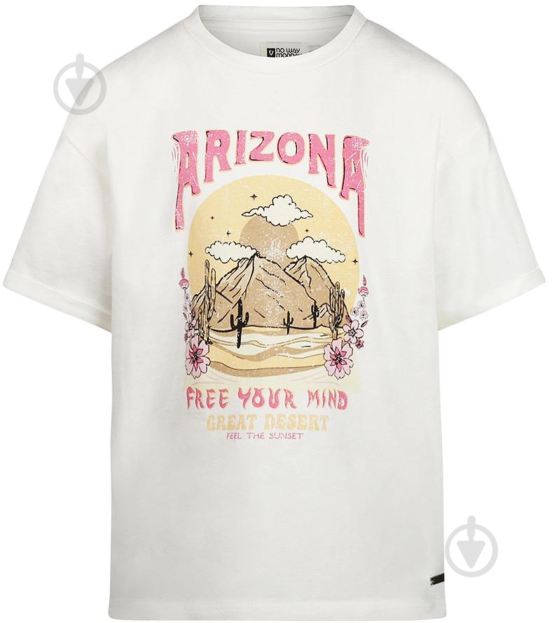 Футболка для девочек NWM р.152 белый P54078-1 - фото 1 Футболка для девочек NWM р.152 белый P54078-1 - фото 1