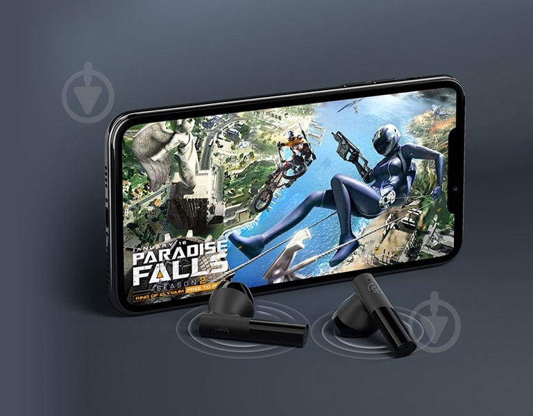 Наушники Haylou GT6 black (882448) - фото 4