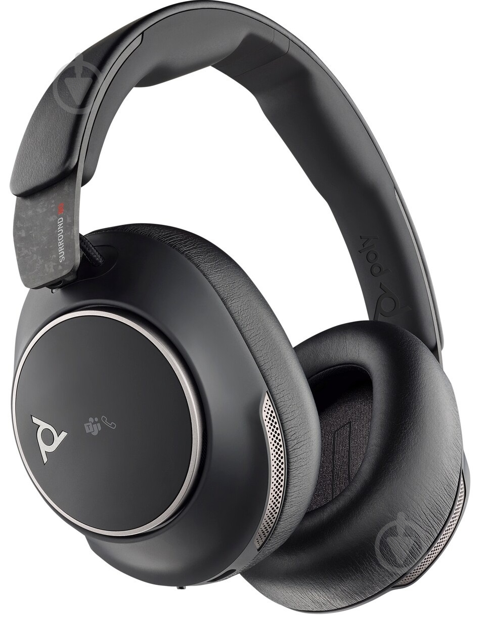 Bluetooth-гарнитура Poly Voyager Surround 80-M black (8G7U0AA) - фото 2 Bluetooth-гарнитура Poly Voyager Surround 80-M black (8G7U0AA) - фото 2