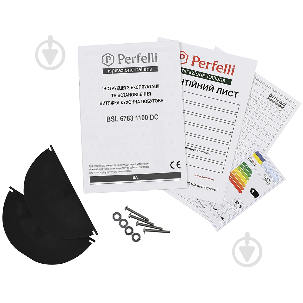 Вытяжка Perfelli BSL 6783 WH 1100 DC - фото 12 Вытяжка Perfelli BSL 6783 WH 1100 DC - фото 12