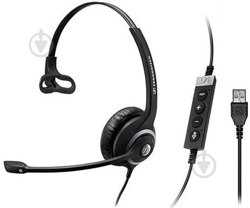 Гарнитура Sennheiser SC 230 USB MS II Mono black (506482) - фото 2