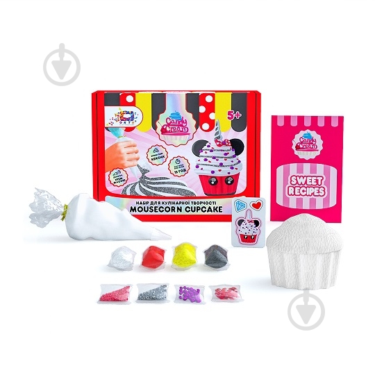 Набор для творчества OKTO Candy Cream Mousecorn Cupcake 74004 - фото 1