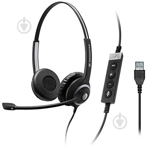 Гарнітура Sennheiser SC 260 USB MS II black (506483) - фото 2