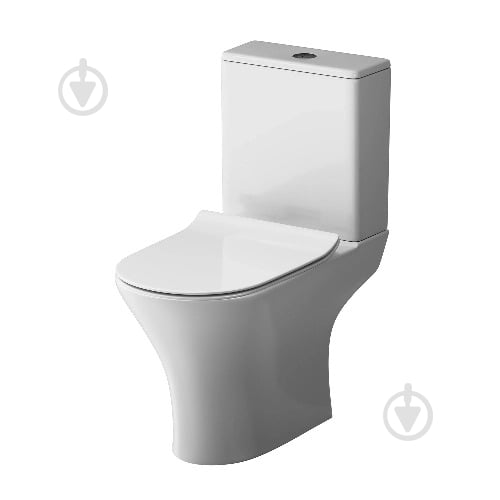 Унитаз-компакт AM.PM Flash CNA8600SC безободковый с сидением микролифт - фото 1 Унитаз-компакт AM.PM Flash CNA8600SC безободковый с сидением микролифт - фото 1