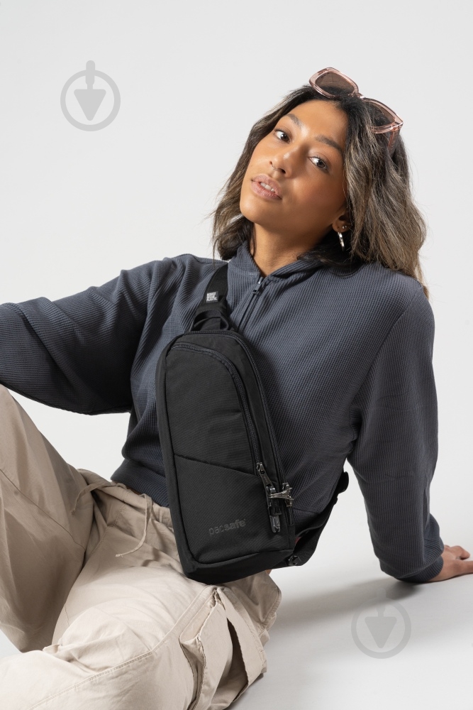 Сумка Pacsafe Vibe 150 Sling Pack black (60161130) - фото 7