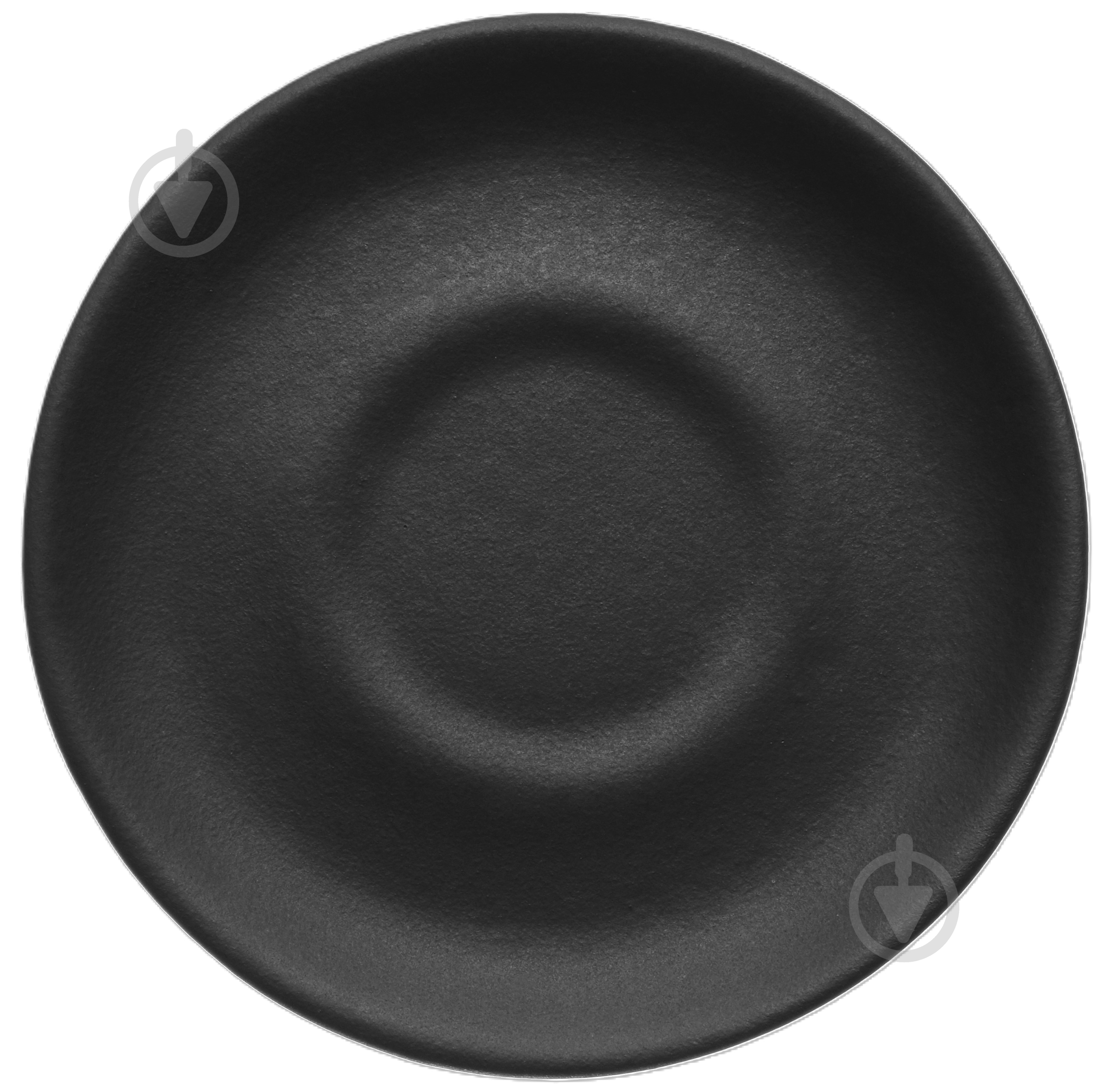 Блюдце Dovbysh Porcelain формовка до чашки 320 мл WIN чорне - фото 1