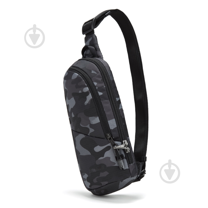 Сумка Pacsafe Vibe 150 Sling Pack black/grey (60161814) - фото 2