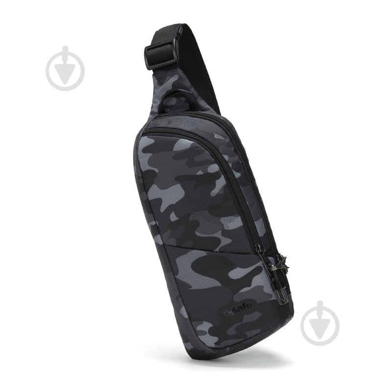 Сумка Pacsafe Vibe 150 Sling Pack black/grey (60161814) - фото 1