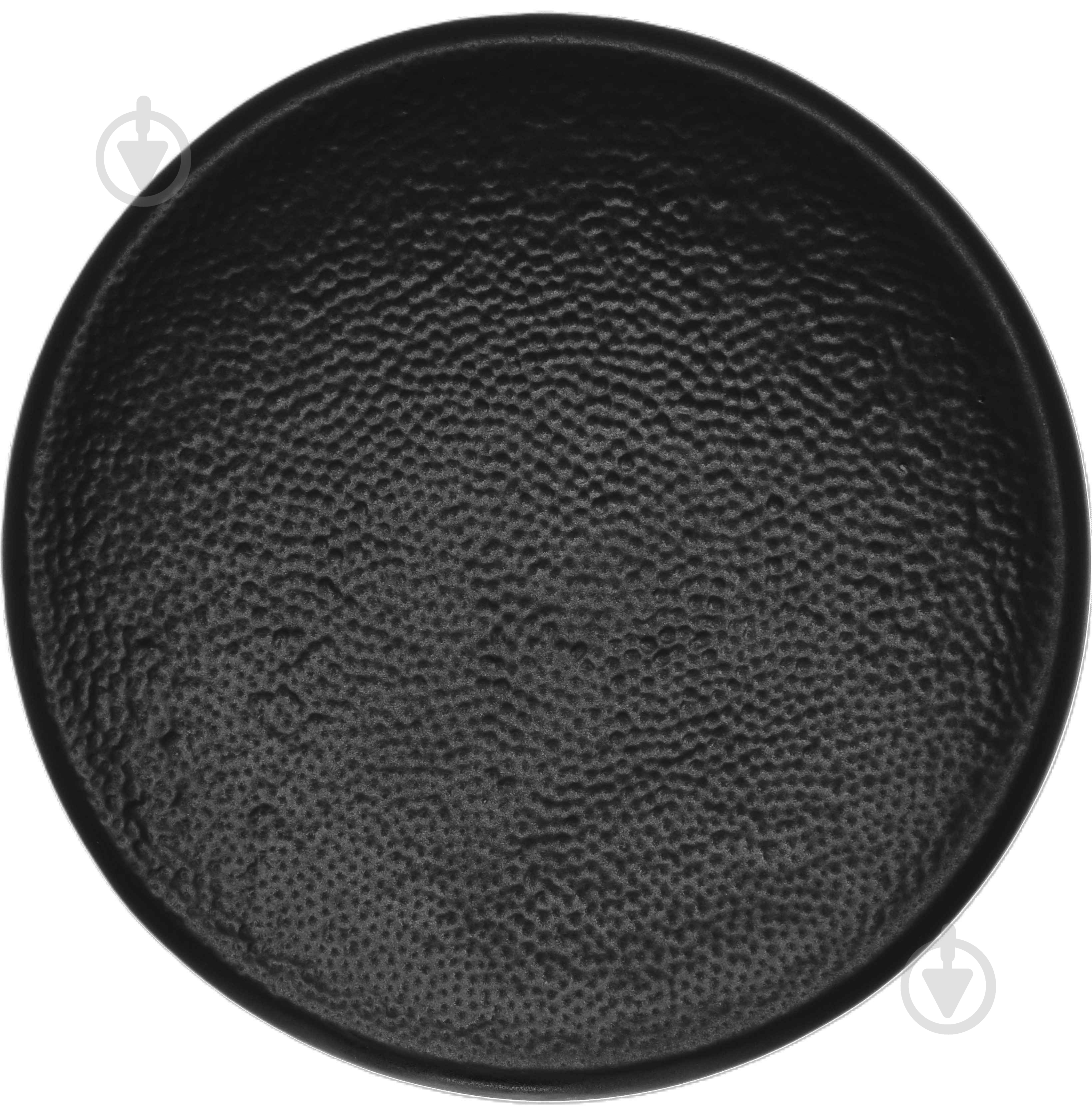 Тарелка Dovbysh Porcelain 21 см WIN черная - фото 1 Тарелка Dovbysh Porcelain 21 см WIN черная - фото 1