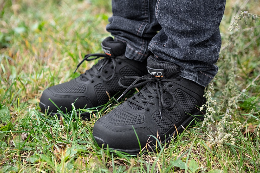 Кроссовки NEO tools S1P SRC с композитным подноском р.37 82-156 черный - фото 2