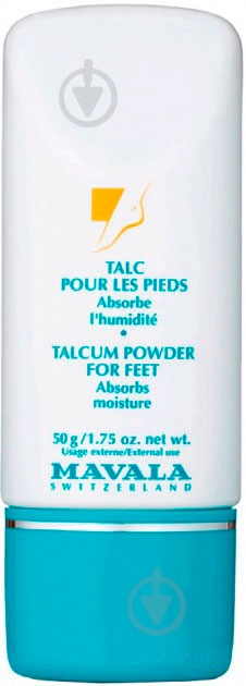 Пудра для ног Mavala тальк 50 мл - фото 1 Пудра для ног Mavala тальк 50 мл - фото 1