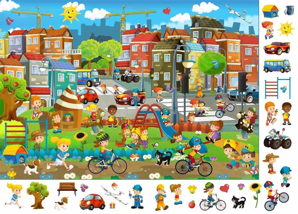 Книга Олег Завязкин «Книга-картонка "Великий віммельбух. У місті"» 978-966-936-787-7 - фото 2 Книга Олег Завязкин «Книга-картонка "Великий віммельбух. У місті"» 978-966-936-787-7 - фото 2