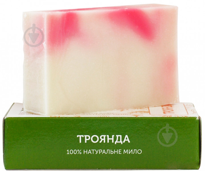 Мыло органическое ЯКА Роза 75 г - фото 1
